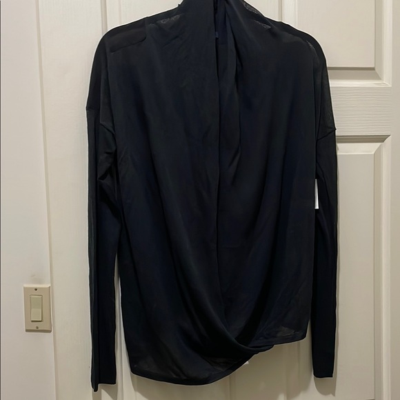 GAP Sweaters - Gap Draped Long Sleeve Black Sweater (sz m)